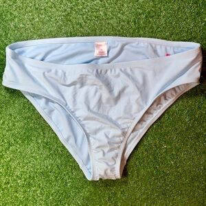 Xhilaration Blue Bikini Swim Bottom Classic Style